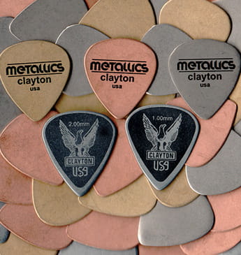 Clayton Metallics Guitar Picks